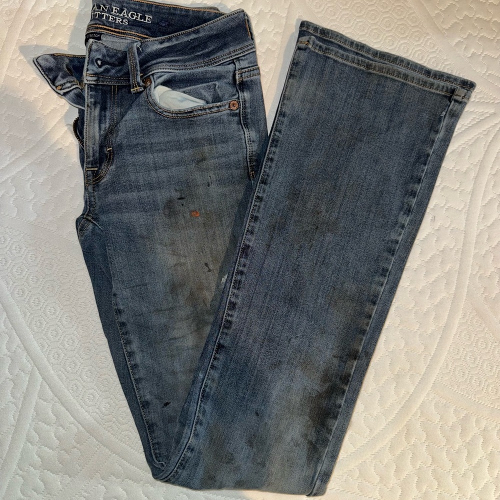American Eagle Outfitters Women's Blue Jeans